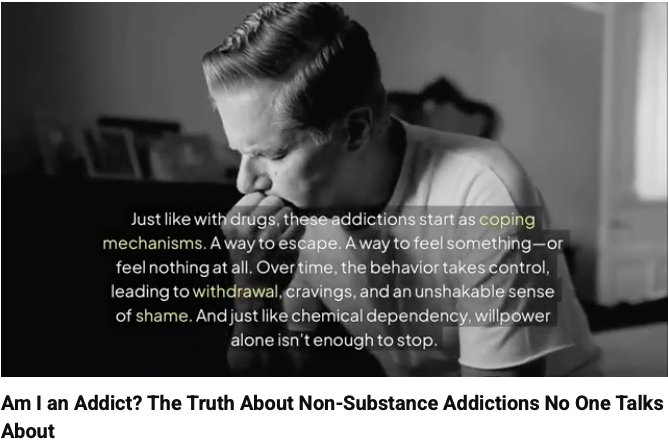 Am I an Addict? The Truth About Non-Substance Addictions No One Talks About