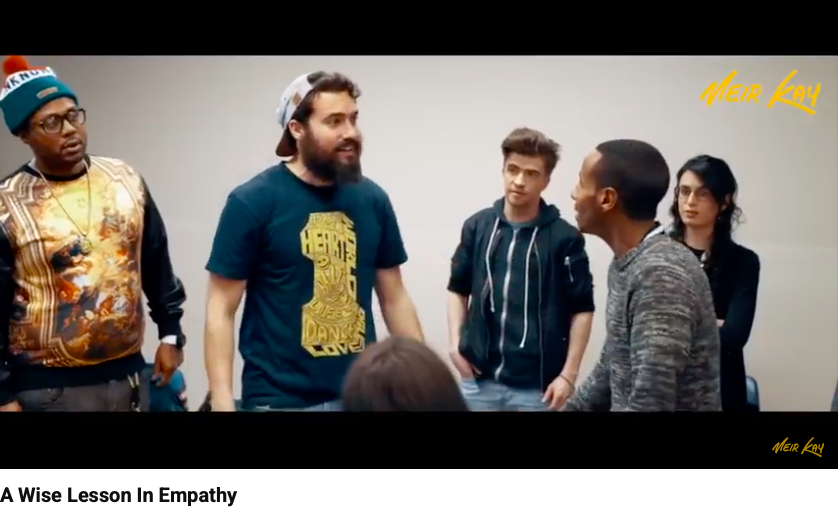 A Wise Lesson In Empathy from Meir Kay (on Youtube)