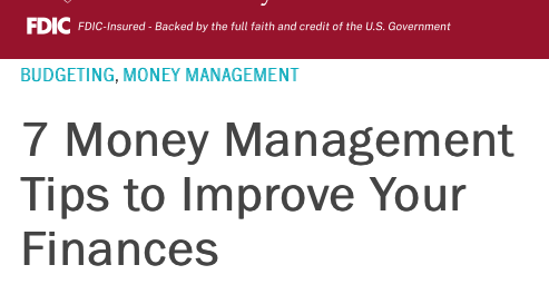 7 Money Management Tips to Improve Your Finances