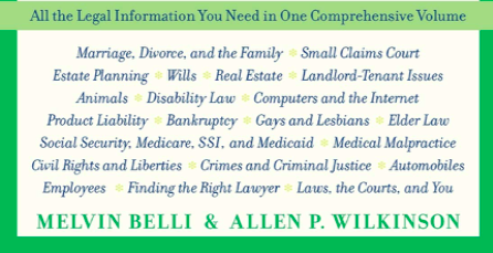 Everybody's Guide to the Law by Allen Wilkinson